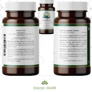 Natures-Sunshine-Paw-Paw-Ingredients Label