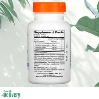 Doctors Best Hyaluronic Acid / Chondroitin Ingredients