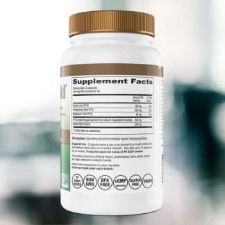 IP6 Gold 120 Caps Label