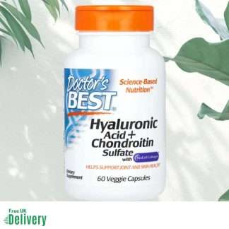 Doctors Best Hyaluronic Acid + Chondroitin Sulfate with BioCell Collagen
