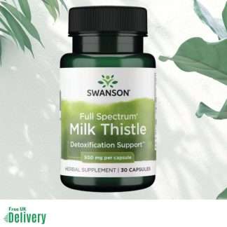 Swanson Full Spectrum Milk Thistle 30caps