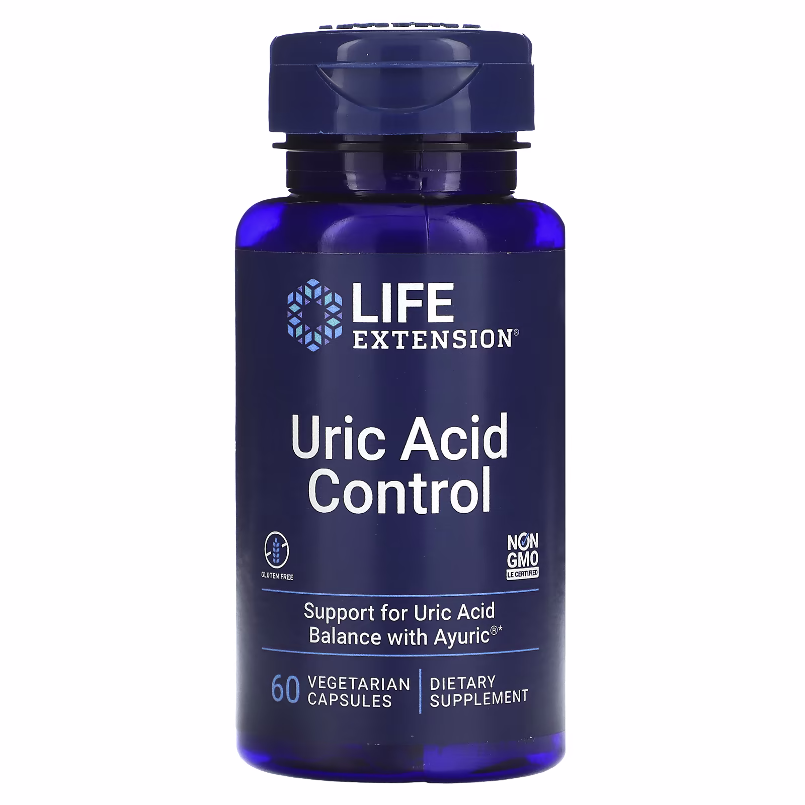Uric Acid Control, 60 Vegetarian Capsules - Life Extension 1 Uric Acid Control, 60 Vegetarian Capsules - Life Extension