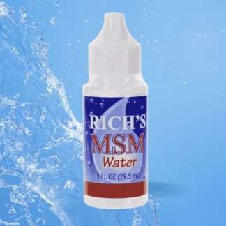 Bill Rich MSM Water Drops 29ml