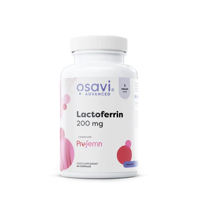 Osavi Lactoferrin - 200mg - 60 caps 1 OsaviLactoferrin