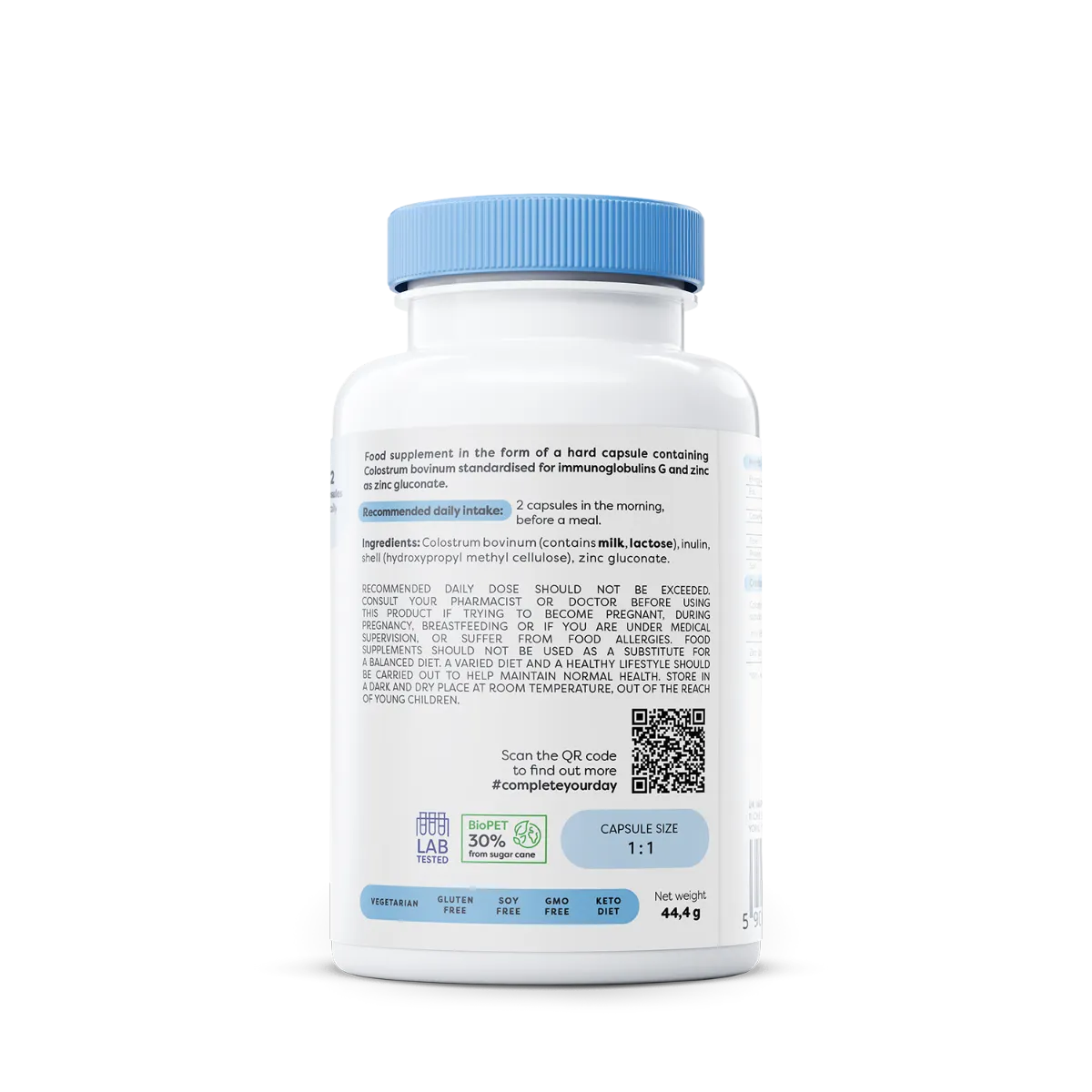 Osavi Colostrum Immuno 800 mg - 120 capsules 2 Osavi Colostrum Immuno 800 mg - 120 capsules - Image 2