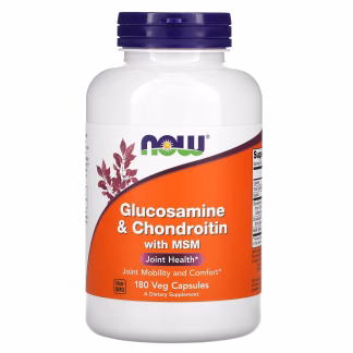 NOW Foods Glucosamine & Chondroitin with MSM - 180 caps