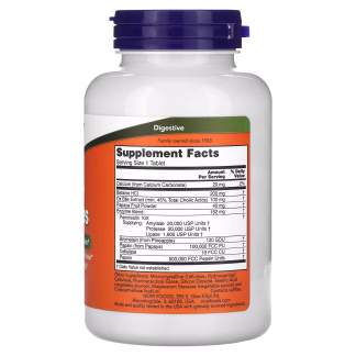 NOW Foods Super Enzymes - 180 tablets 3 Now Foods Super Enzymes