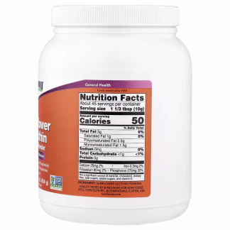 NOW Foods Sunflower Lecithin - Pure Powder - 454 grams 3 NOW Foods Sunflower Lecithin - Pure Powder - 454 grams - Image 2