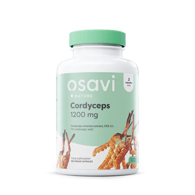 Osavi Cordyceps - 1200mg - 120 vegan caps 1 osavi cordyceps