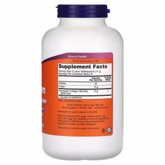 NOW Foods Collagen Peptides Powder - 227 grams 3 NOW Foods Collagen Peptides Powder - 227 grams