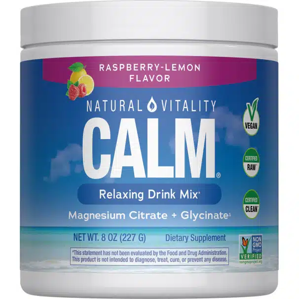 Natural Vitality Natural Calm 227 grams - Raspberry Lemon 1 Calm raspberry-lemon