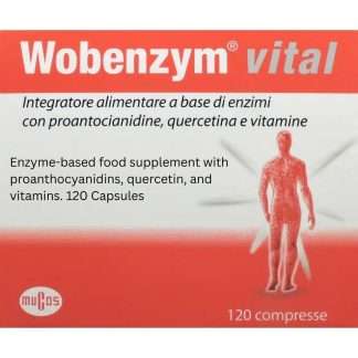 Wobenzym Vital Dietary Supplement 120 Tabs - Wobe Mucos