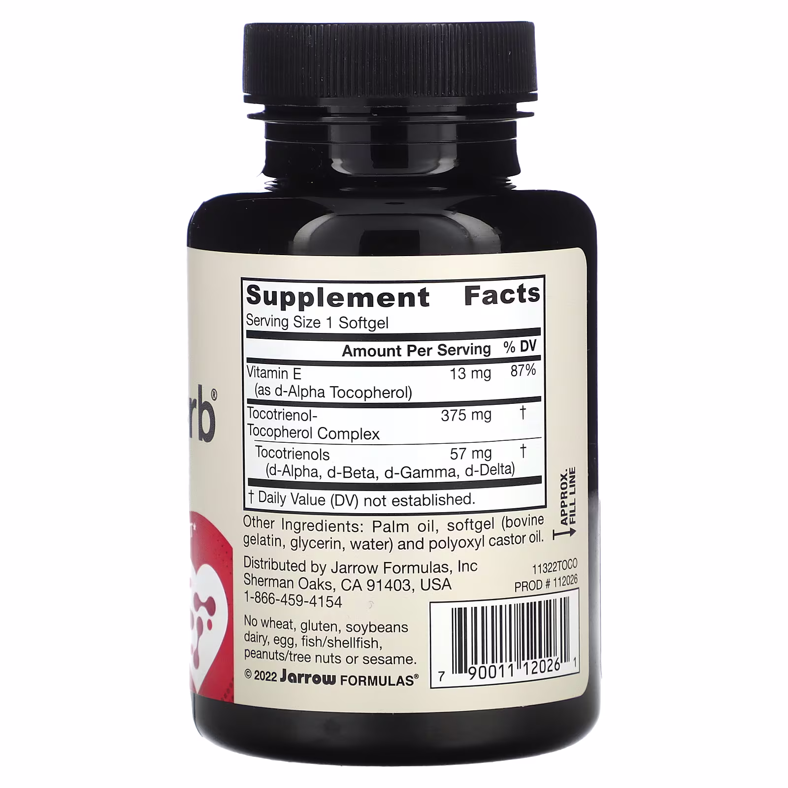 Jarrow Formulas Toco-Sorb - 60 softgels 2 Jarrow Formulas Toco-Sorb - 60 softgels - Image 2