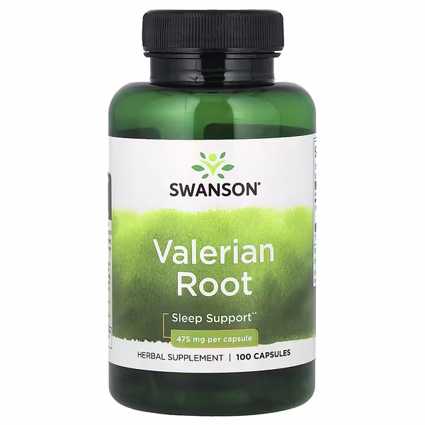 Swanson Valerian Root - 100 caps 457mg 1 Swanson Valerian Root, 475mg – 100 caps