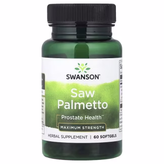 Swanson Saw Palmetto, Maximum Strength - 60 softgels