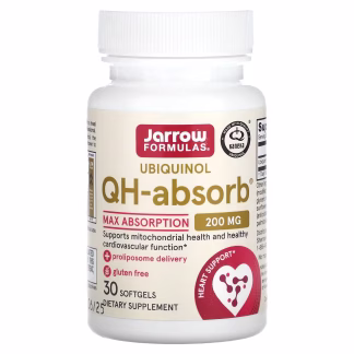 Ubiquinol, QH-Absorb, Max Absorption, 200 mg, 30 Softgels