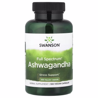 Swanson Full Spectrum Ashwagandha, 450mg - 100 caps
