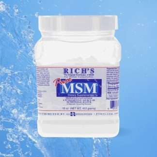 Bill Rich MSM Powder 463 grams (1lb)