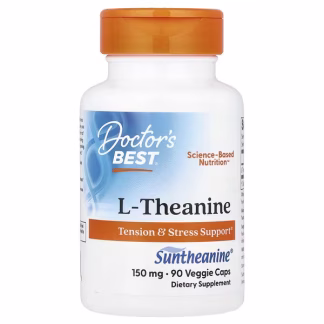Doctor's Best  L-Theanine with Suntheanine, 150mg - 90 vcap